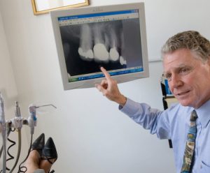 showing a dental x_ray